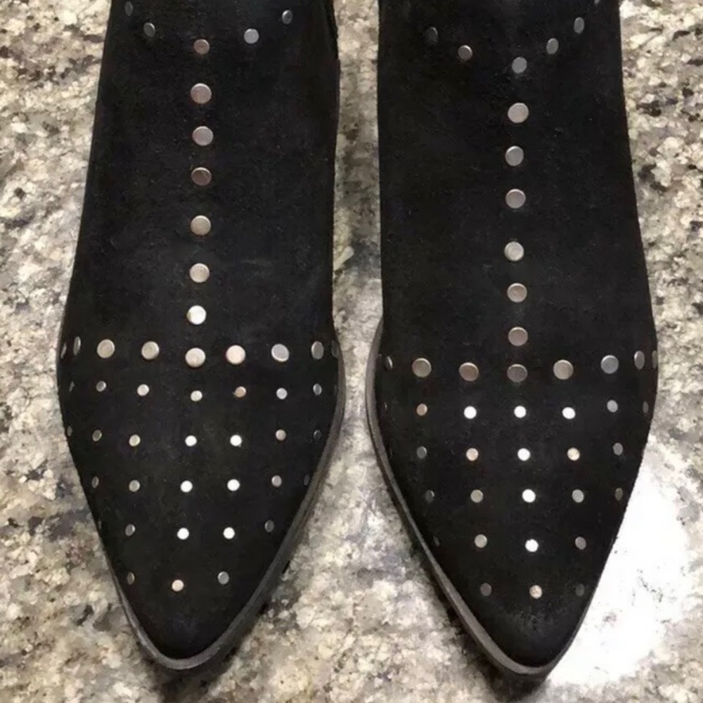 Anthropologie Free People Aquarium Suede Boots